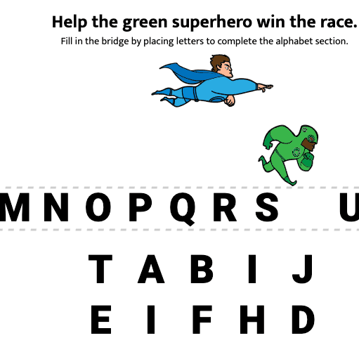 Letter Crossing Game