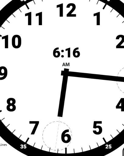 Time-Learning Clock
