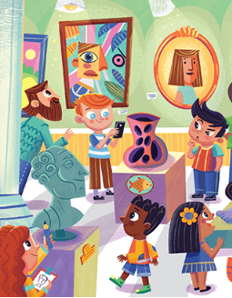 Concealed Museum Scene