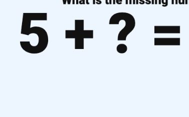 Addition Gap Challenge