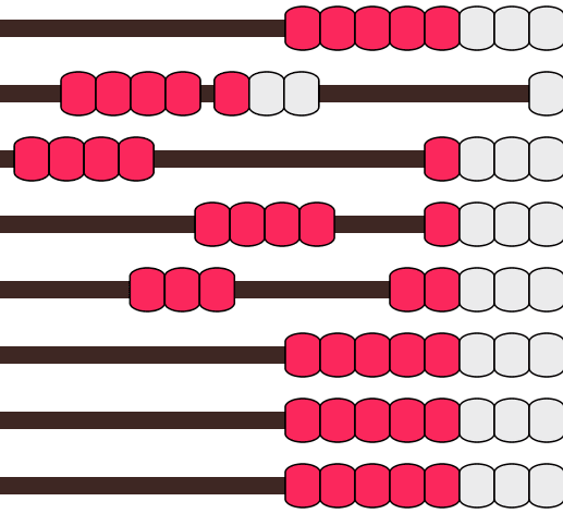Ten-Row Counting Frame