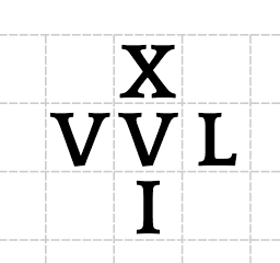 Roman Numeral Pieces