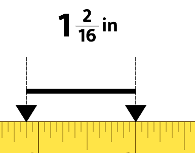 Imperial Measuring Ruler