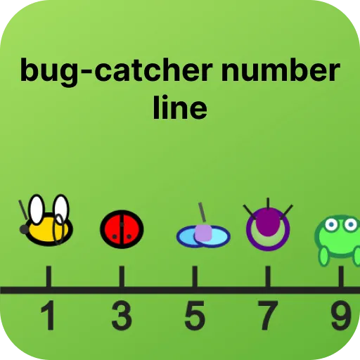 Bug Catcher Number Line