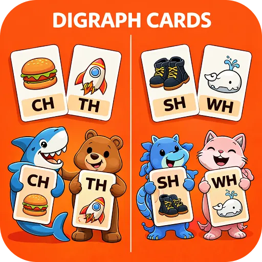 Digraph Cards
