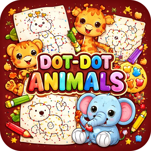 Doodle Dot to Dot Animals