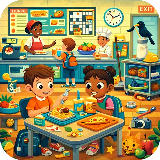 Hidden Picture Cafeteria