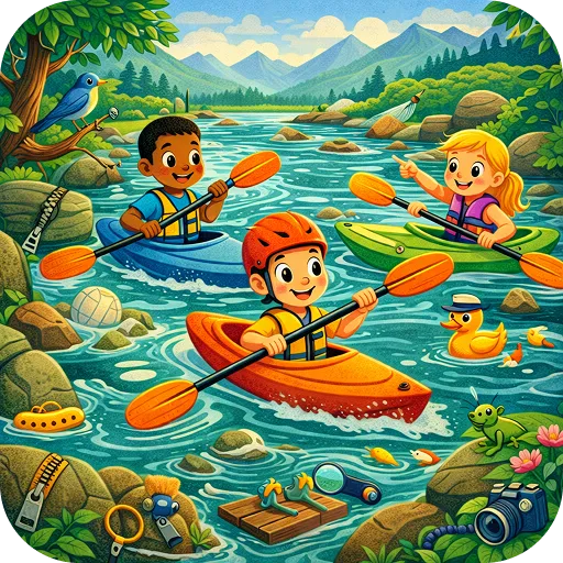 Hidden Picture Kayak