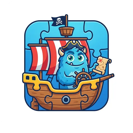 Hidden Picture Pirate Ship