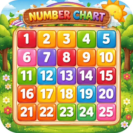Number Chart 1 to 30