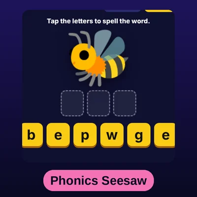 Phonics Seesaw
