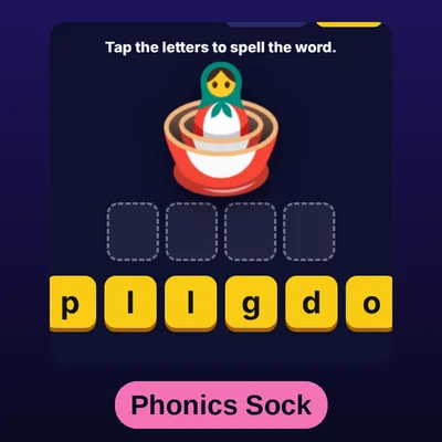 Phonics Sock