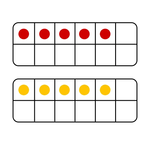 Two Color Counter Double Ten Frame
